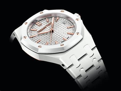 white ceramic royal oak|audemars piguet royal oak selfwinding.